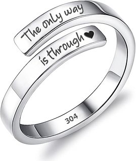 The Only Way Is Through Ring