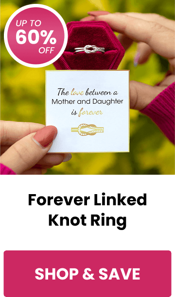 Forever Linked Knot Ring