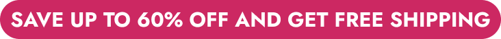Save Up To 60% Off And Get Free Shipping