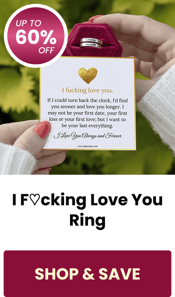 I F♡cking Love You Ring