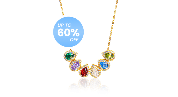 Tears Of Joy Birthstone Necklace