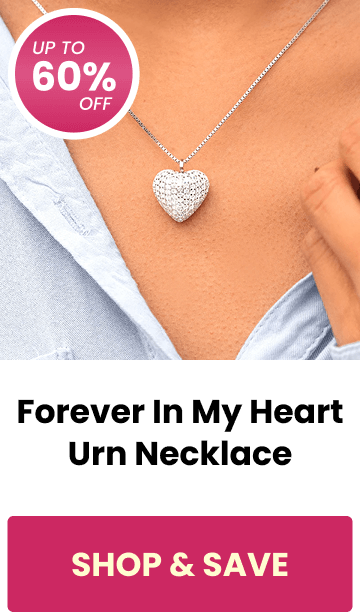 Forever In My Heart Urn Necklace