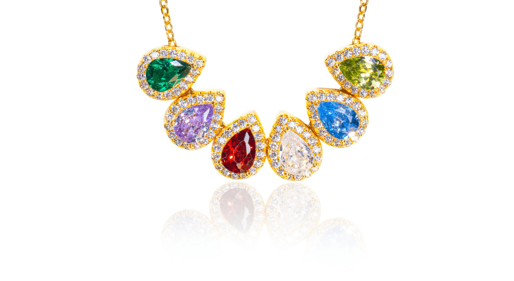Tears of Joy Birthstone Necklace