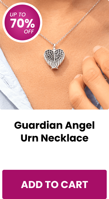 Guardian Angel Urn Necklace
