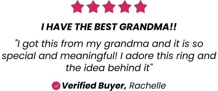 5 Star Verified Buyer, Rachelle Review
