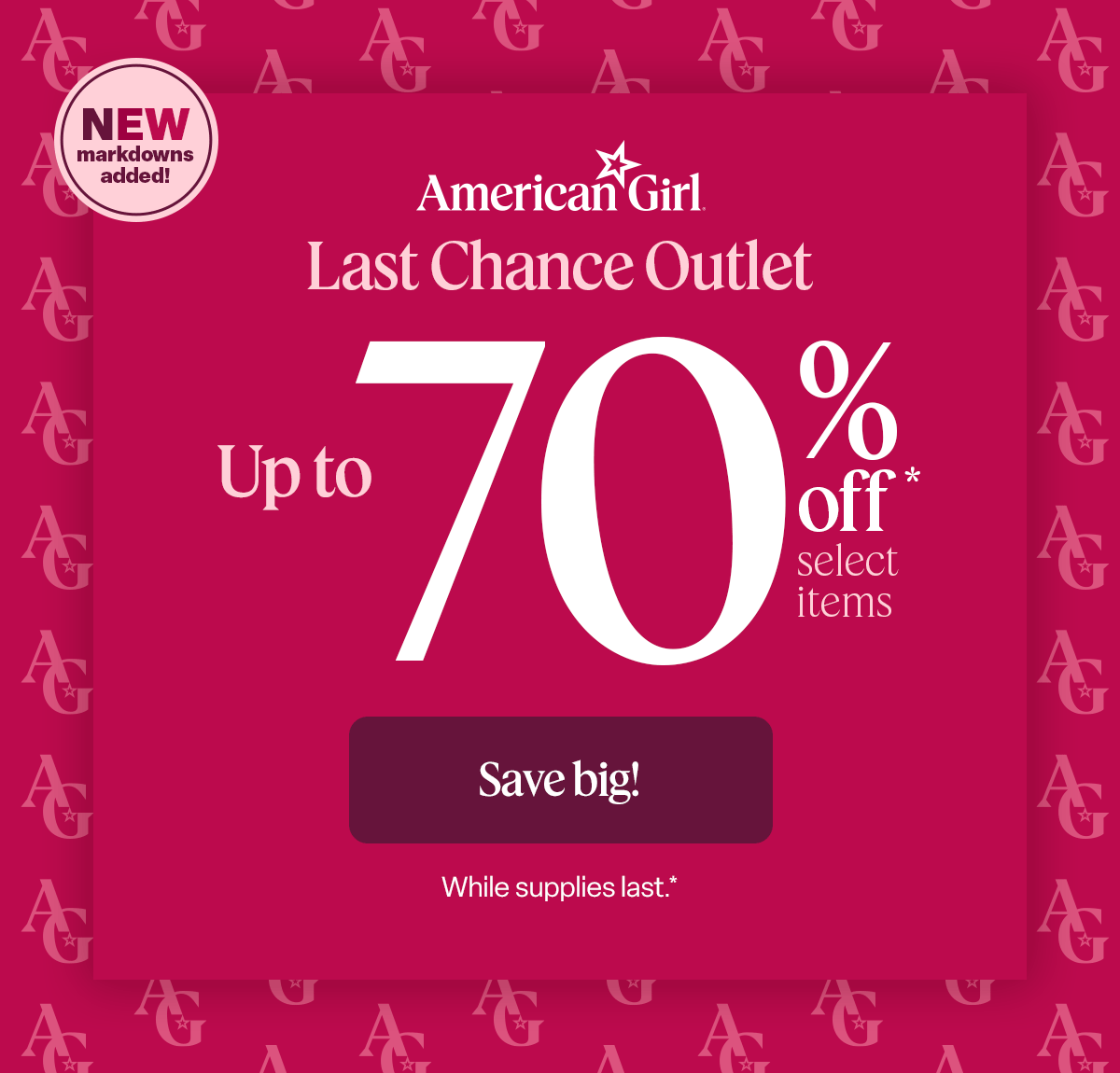 Save big!