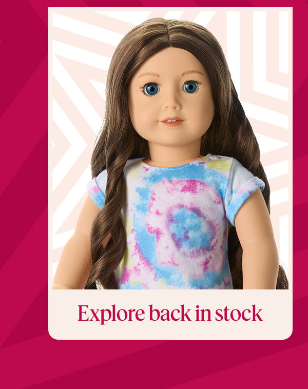 Explore back in stock