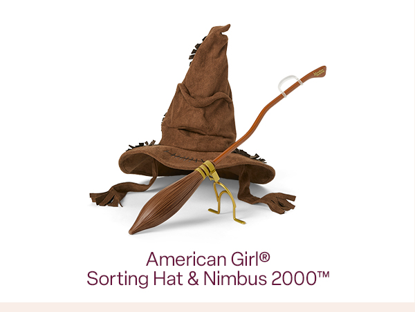 American Girl© Sorting Hat & Nimbus 2000™️