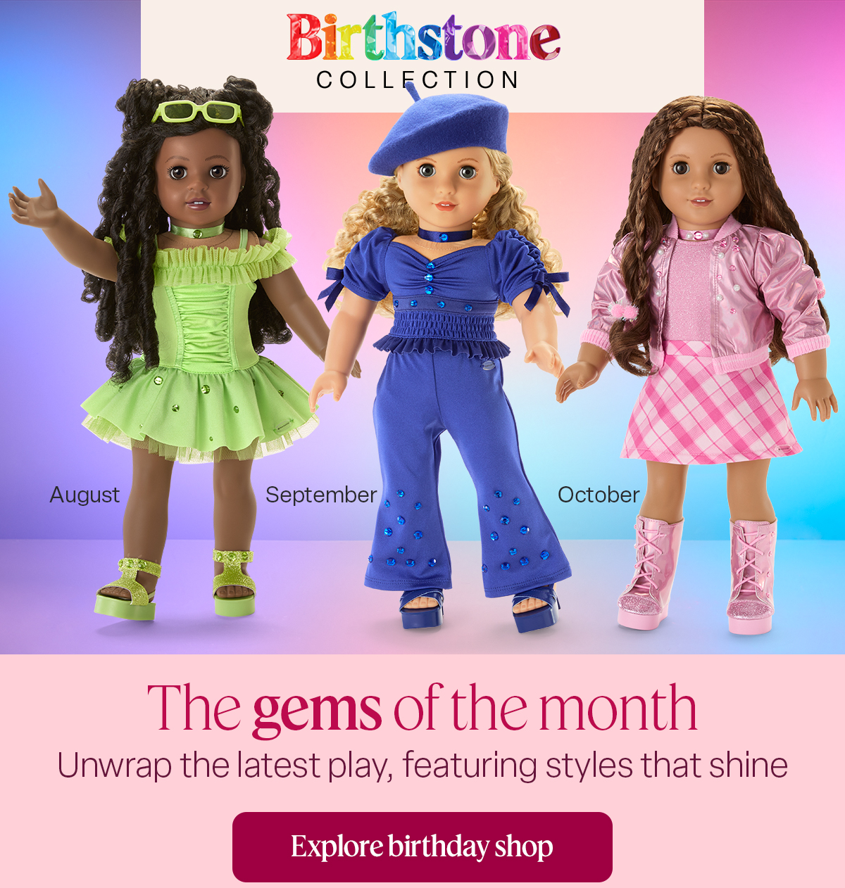 Explore birthday shop 