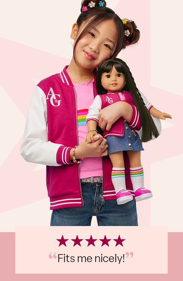 AG™ Star Squad Varsity Jacket + AG™ Star Squad T-Shirt