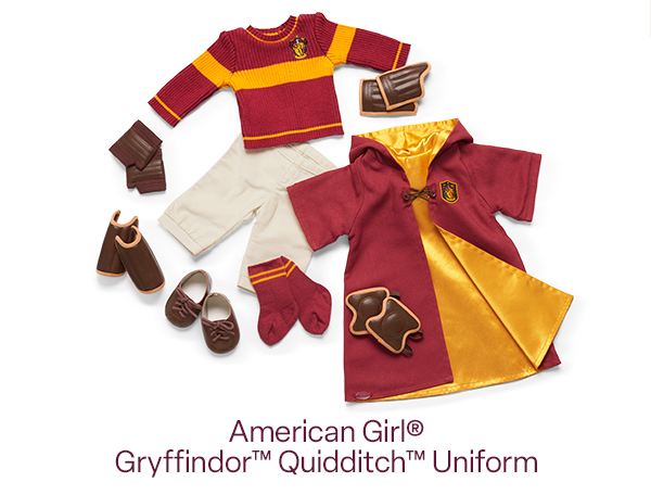 American Girl© Gryffindor Quidditch™️ Uniform