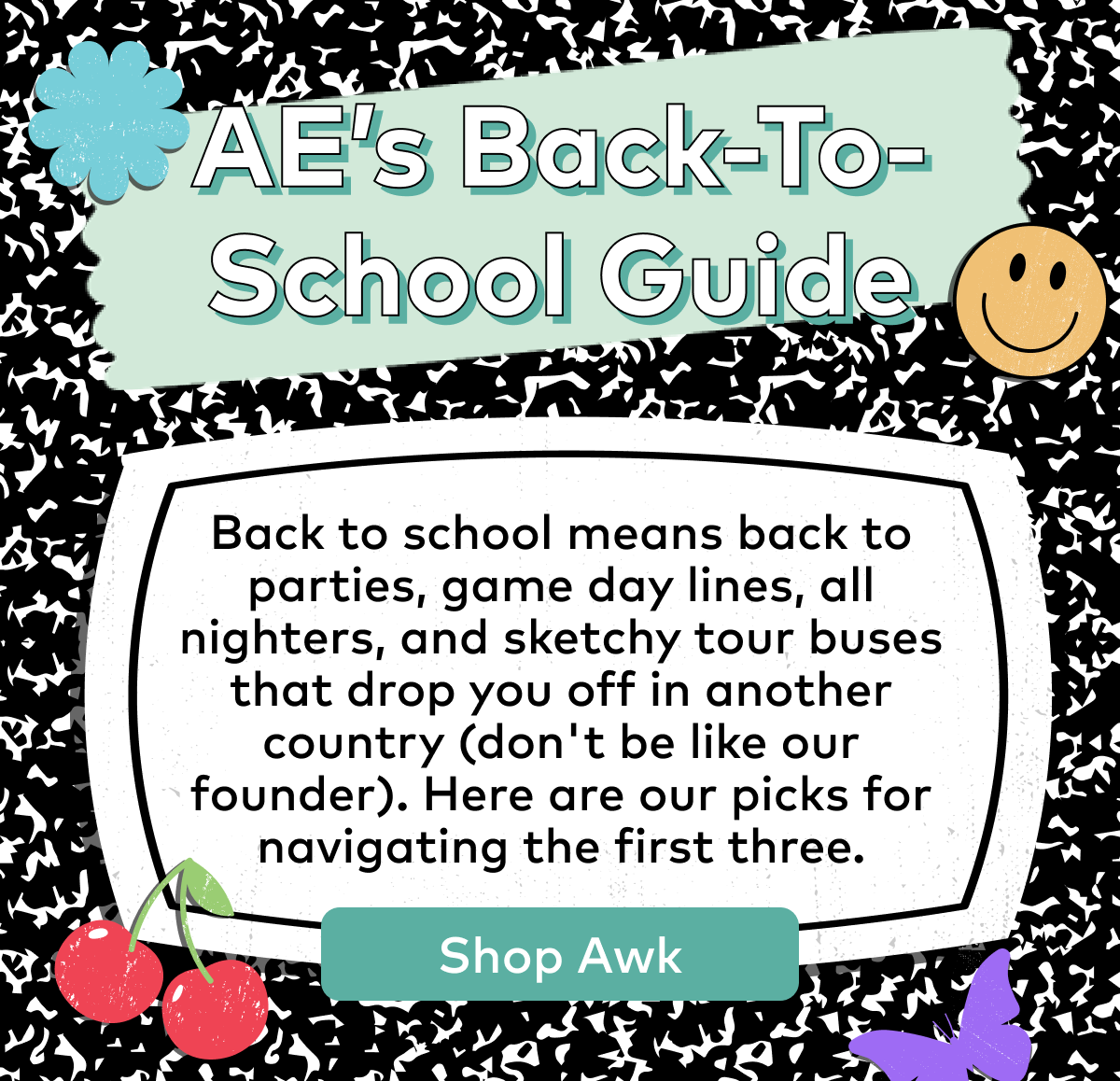 AE's Back-To-School Guide