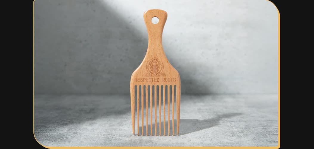 Wooden Beard Pick