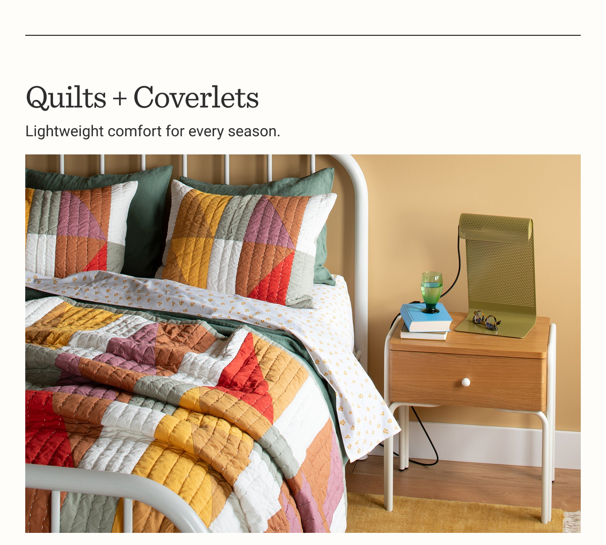 Quilts + Coverlets