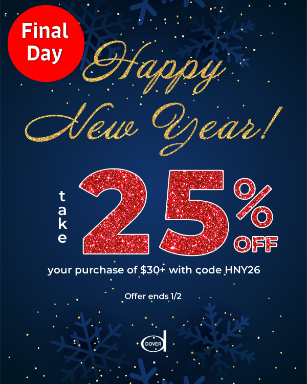 Happy New Year book lovers! All Books 25% Off