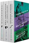 Bookshelf in a Box Volume 2 Frankenstein, Adventures of Huckleberry Finn, Narrative of the Life of Frederick Douglass