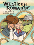 Western Romance: A Coloring & Sticker Book