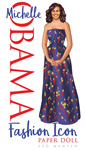 Michelle Obama Fashion Icon Paper Doll