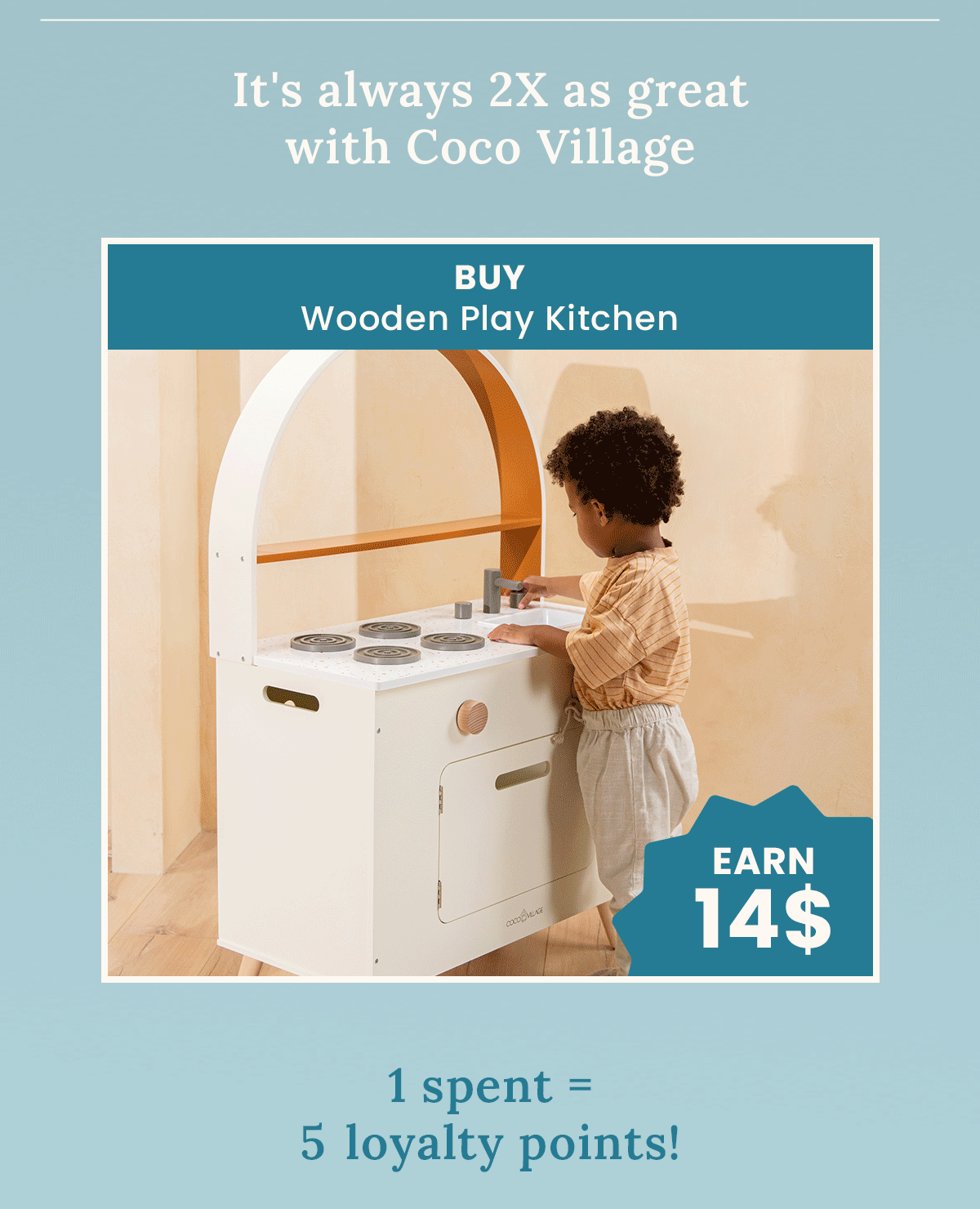 Coco Village 🤩 GET 2X loyalty points Coco Village