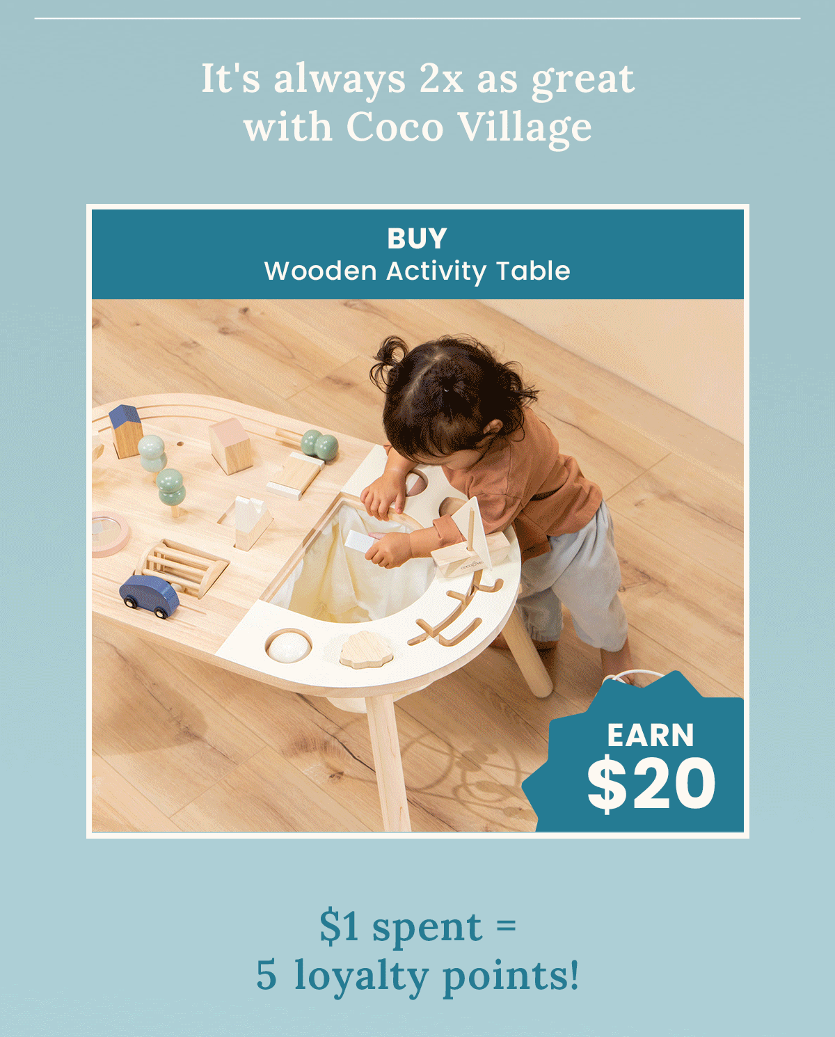Coco Village, IT'S MULTIPLY YOUR POINTS DAY! Coco Village