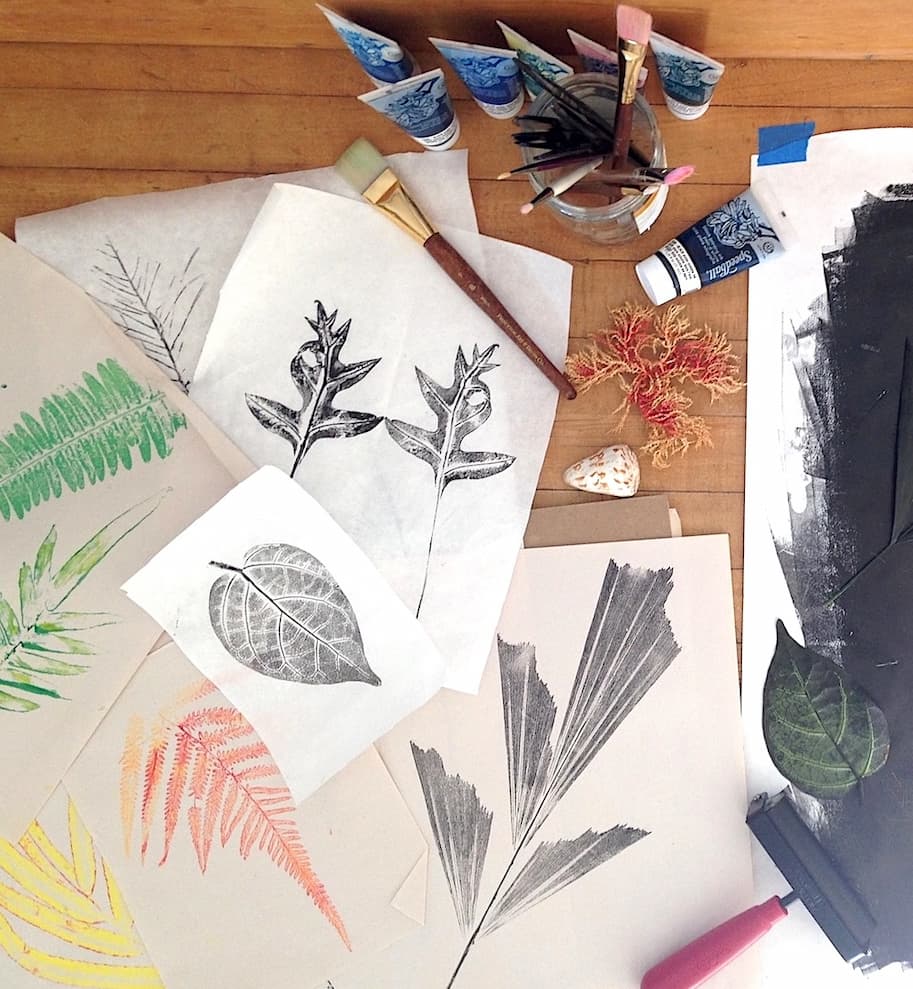 Nature Print Art Showcase