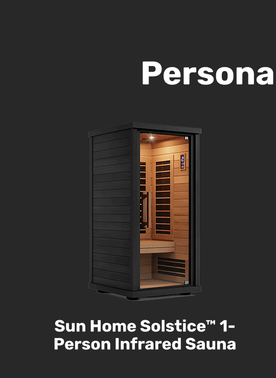 Sun Home Solstice™ 1-Person Infrared Sauna