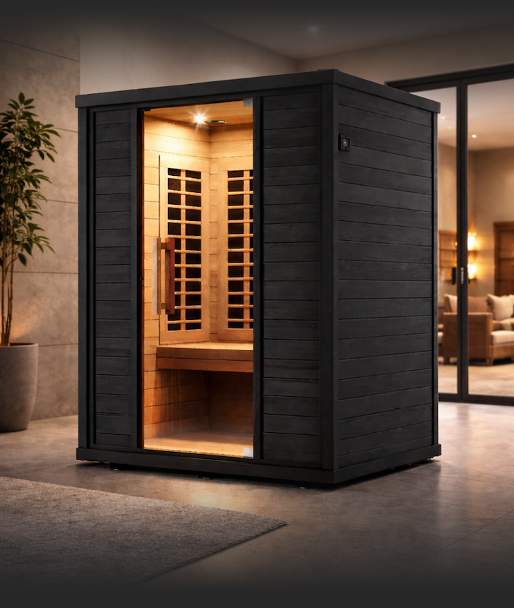 Sun Home Equinox™ 2-Person Full-Spectrum Infrared Sauna