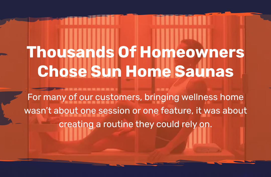 Thousands Of Homeowners Chose Sun Home Saunas