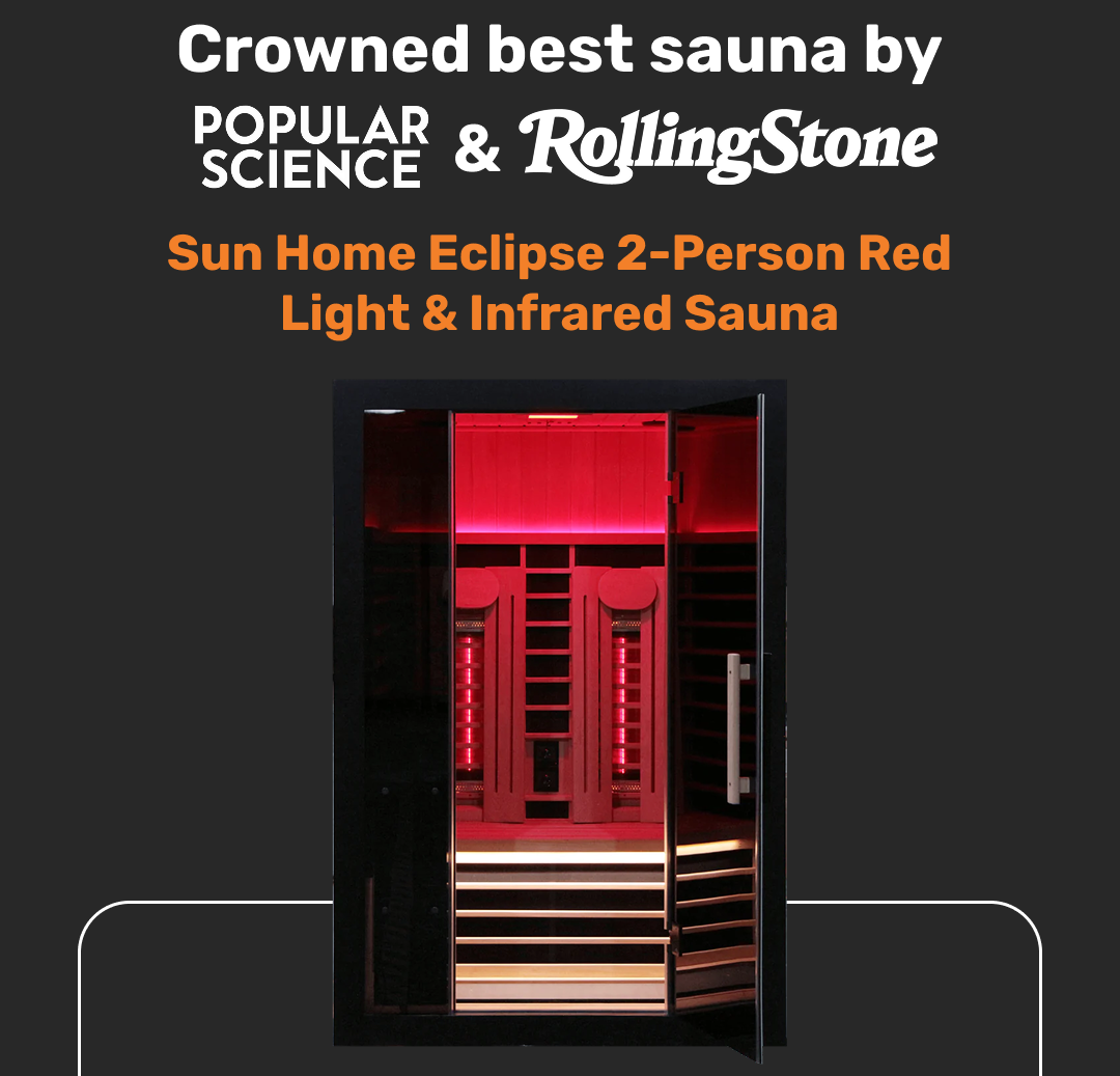 Crowned best sauna by Popular Science & Rolling Stone