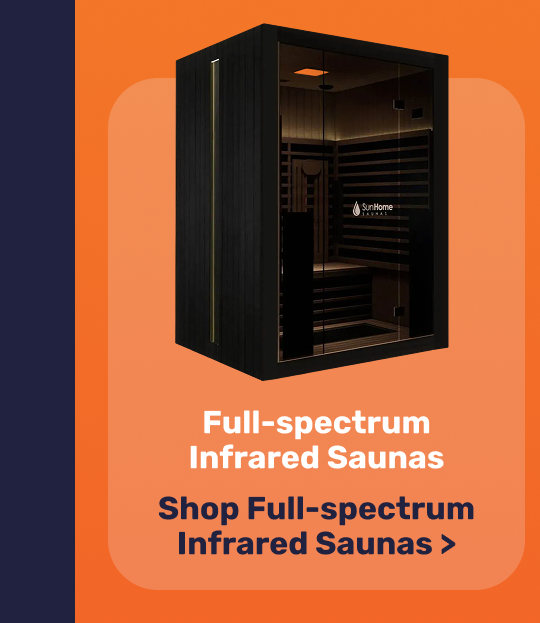 Full-spectrum Infrared Saunas