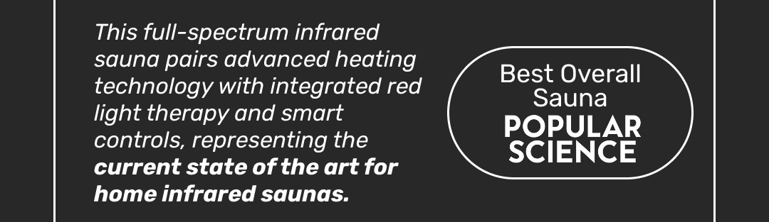 Best Overall Sauna - Popular Science