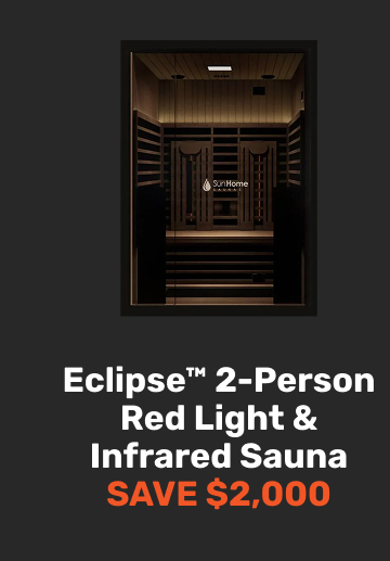 Eclipse™ 2-Person Red Light & Infrared Sauna