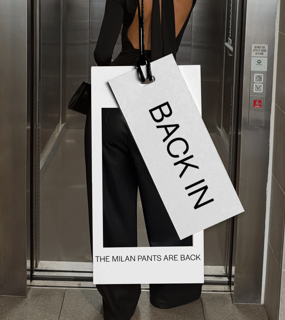 Milan Vegan Leather Pant (Black and Chocolate)