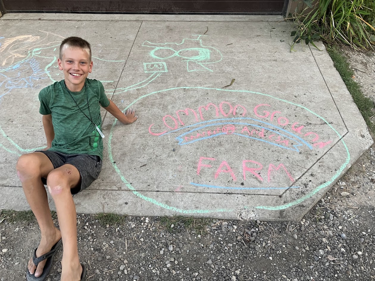 Lots of weeding for our fall crops