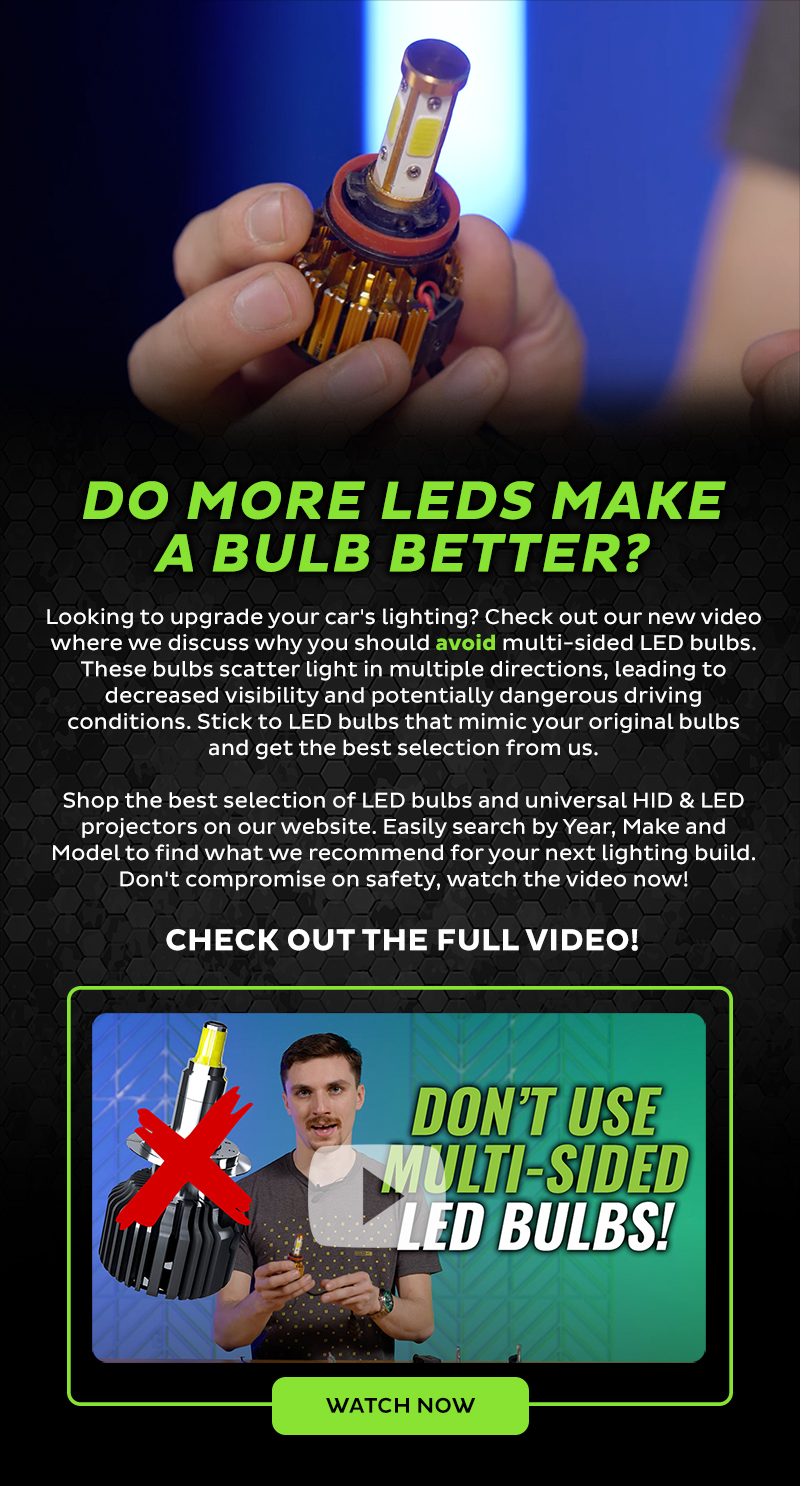 Do More LEDs Make A Bulb Better? Watch and Find Out The Retrofit Source