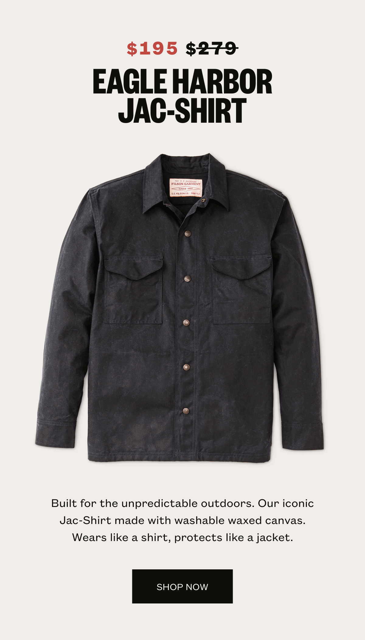 Eagle Harbor Jac-Shirt
