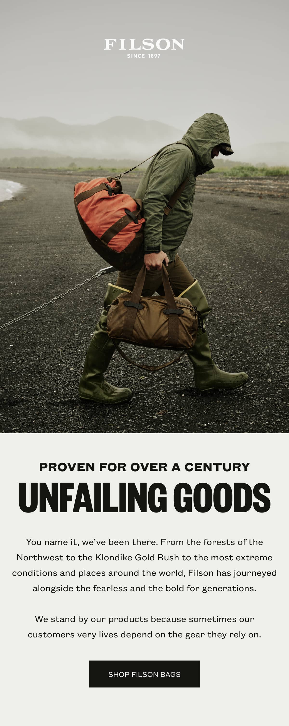 PROVEN FOR OVER A CENTURY - UNFAILING GOODS
