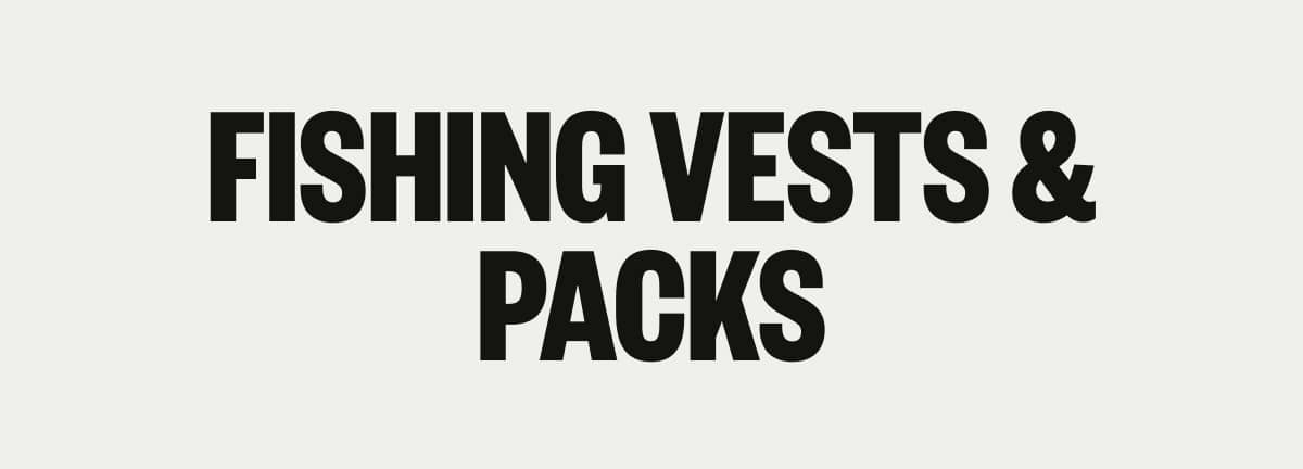 Fishing Vests & Packs