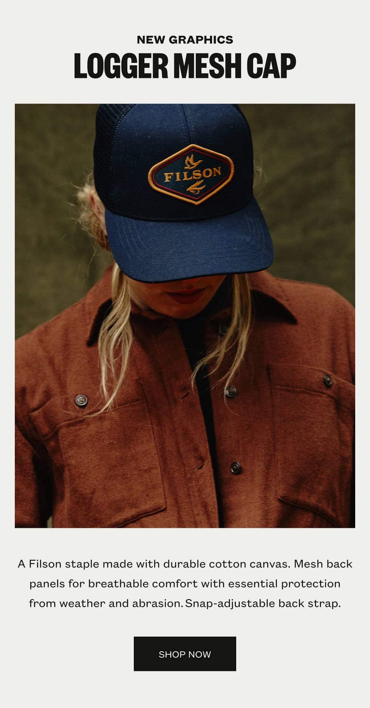 New Graphics - Logger Mesh Cap
