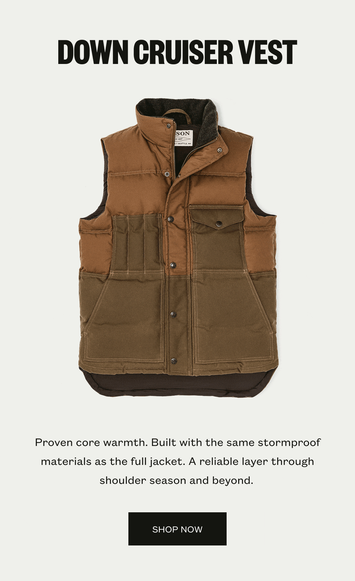 Down Cruiser Vest