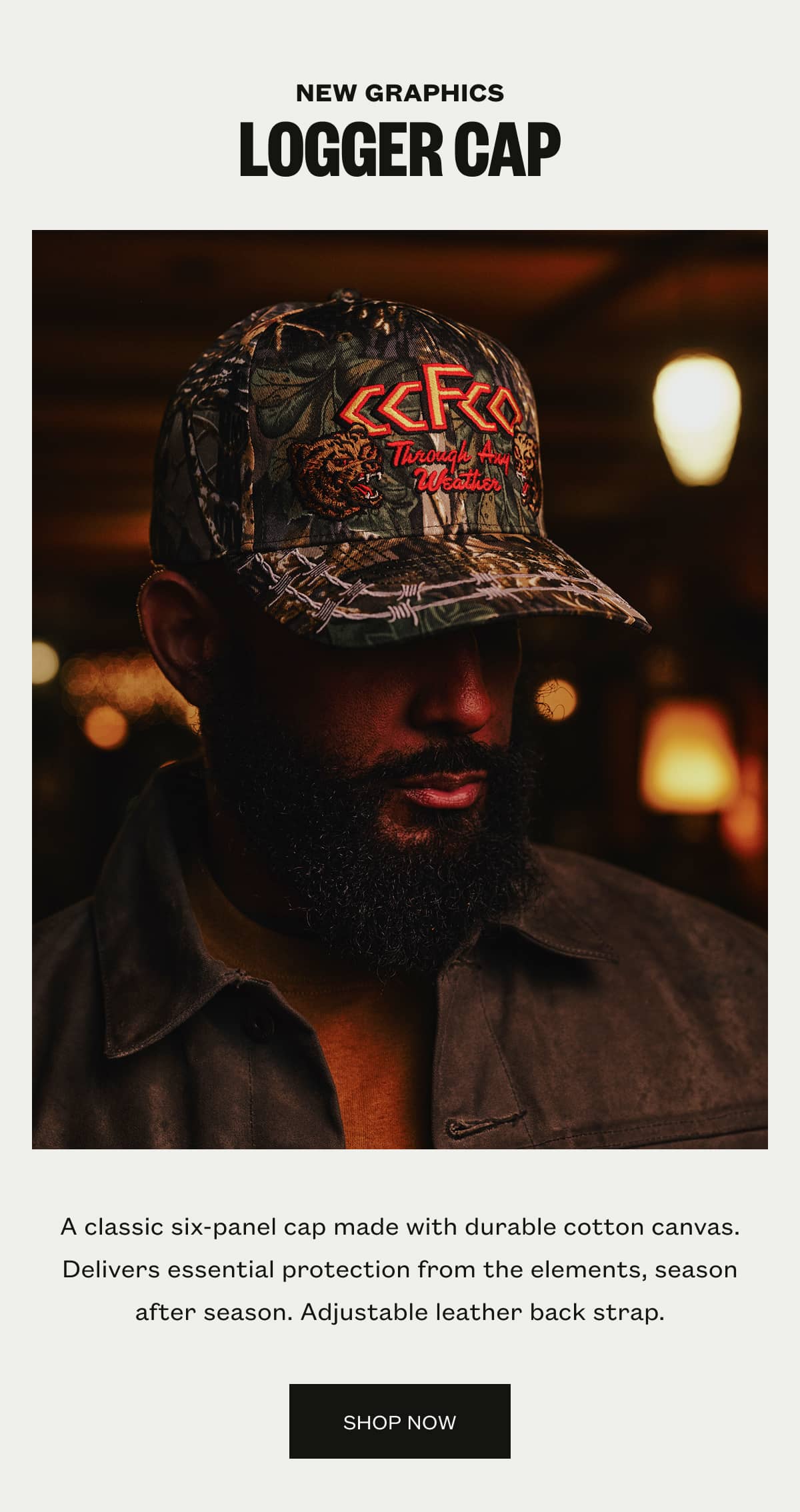 Logger Cap - New Graphics