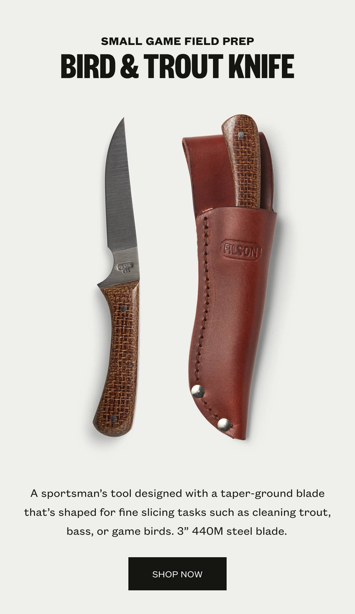 Bird & Trout Knife