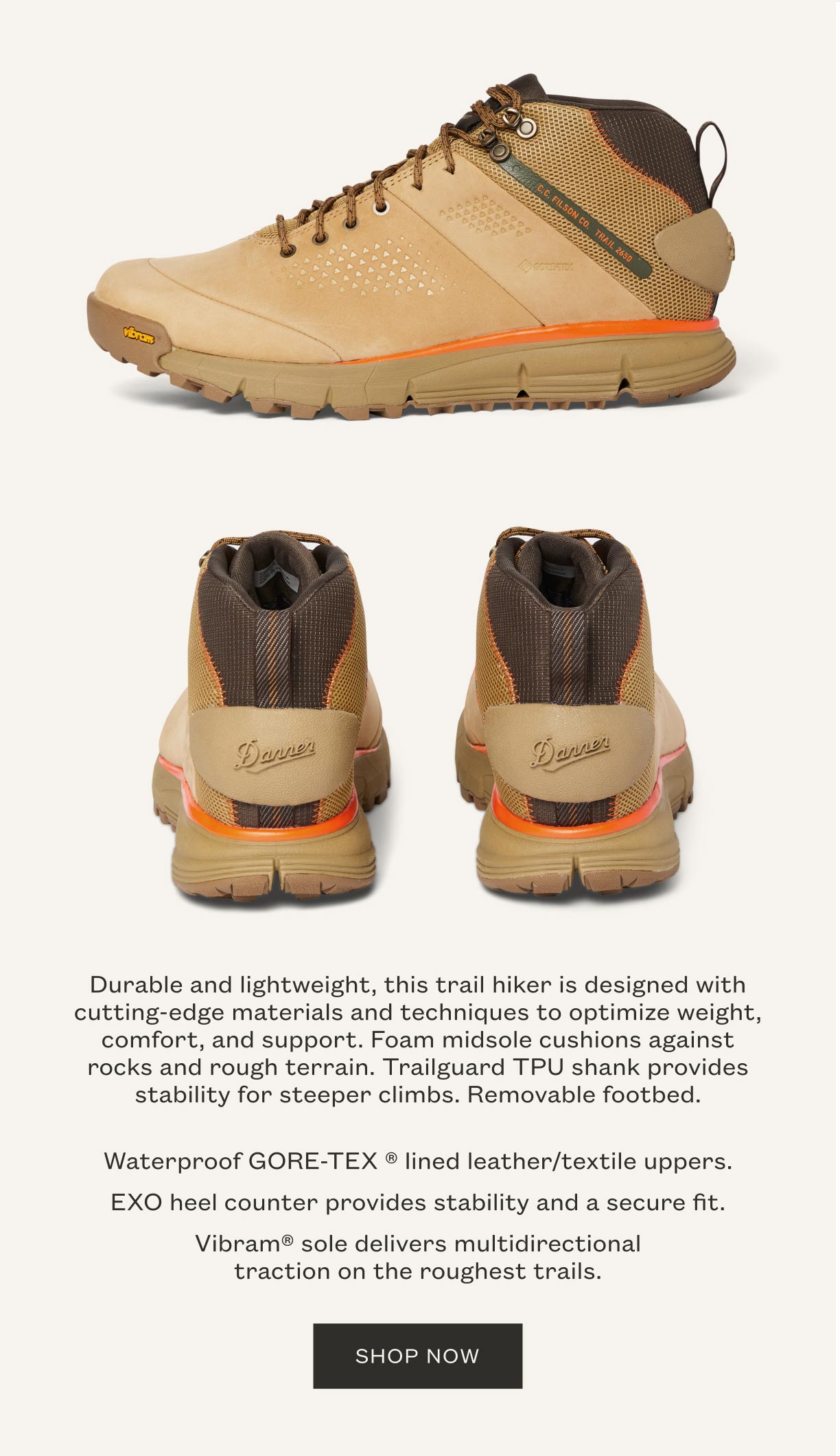 New Color Trail 2650 Hiker Filson