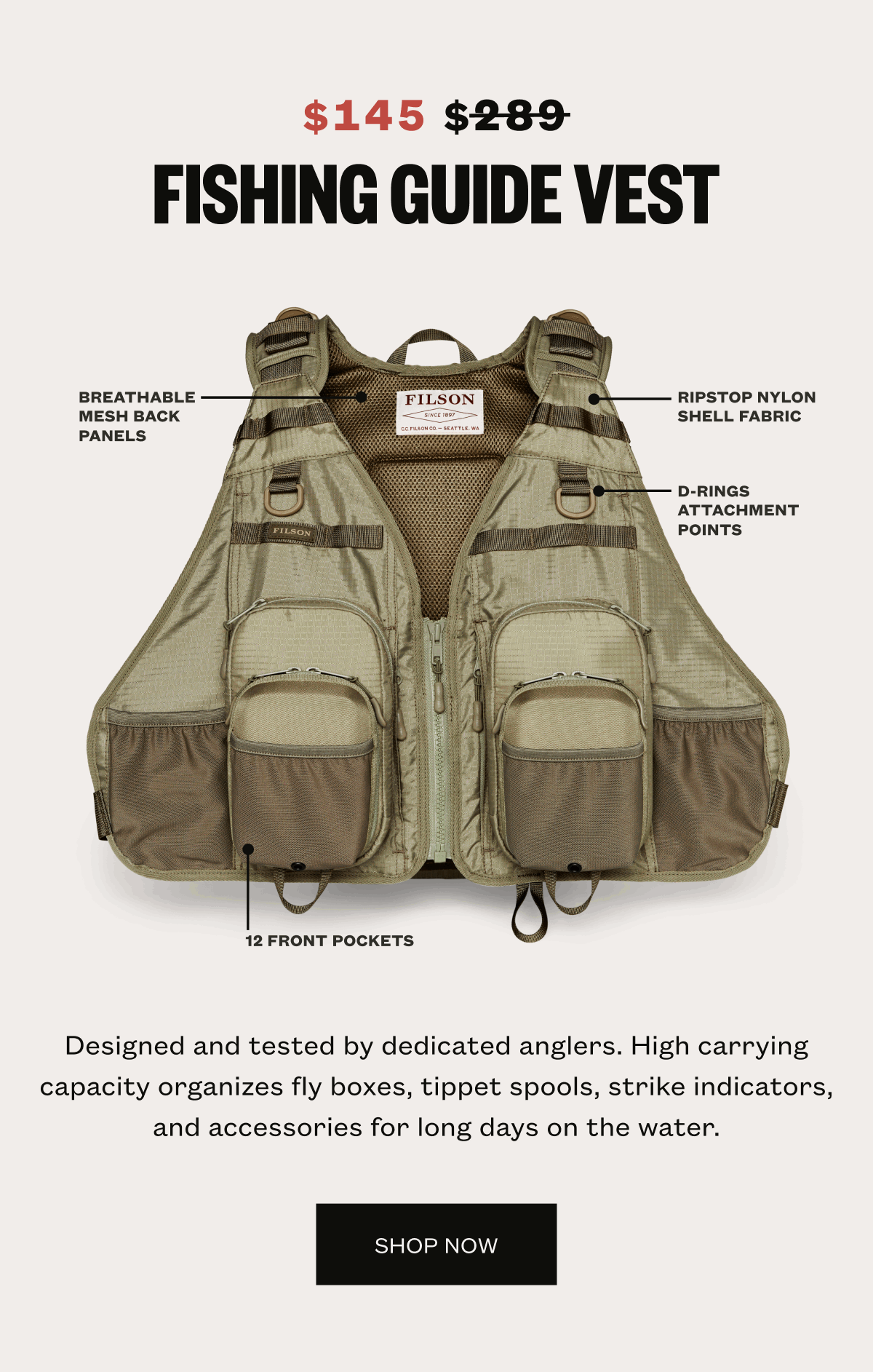 Fishing Guide Vest