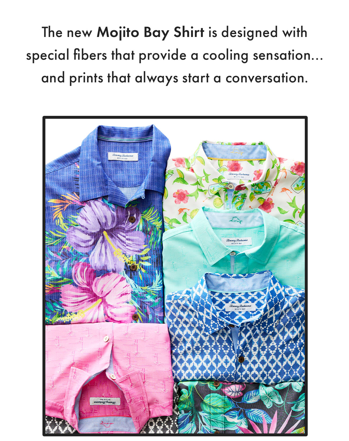 Introducing The Mojito Bay Camp Shirt Tommy Bahama