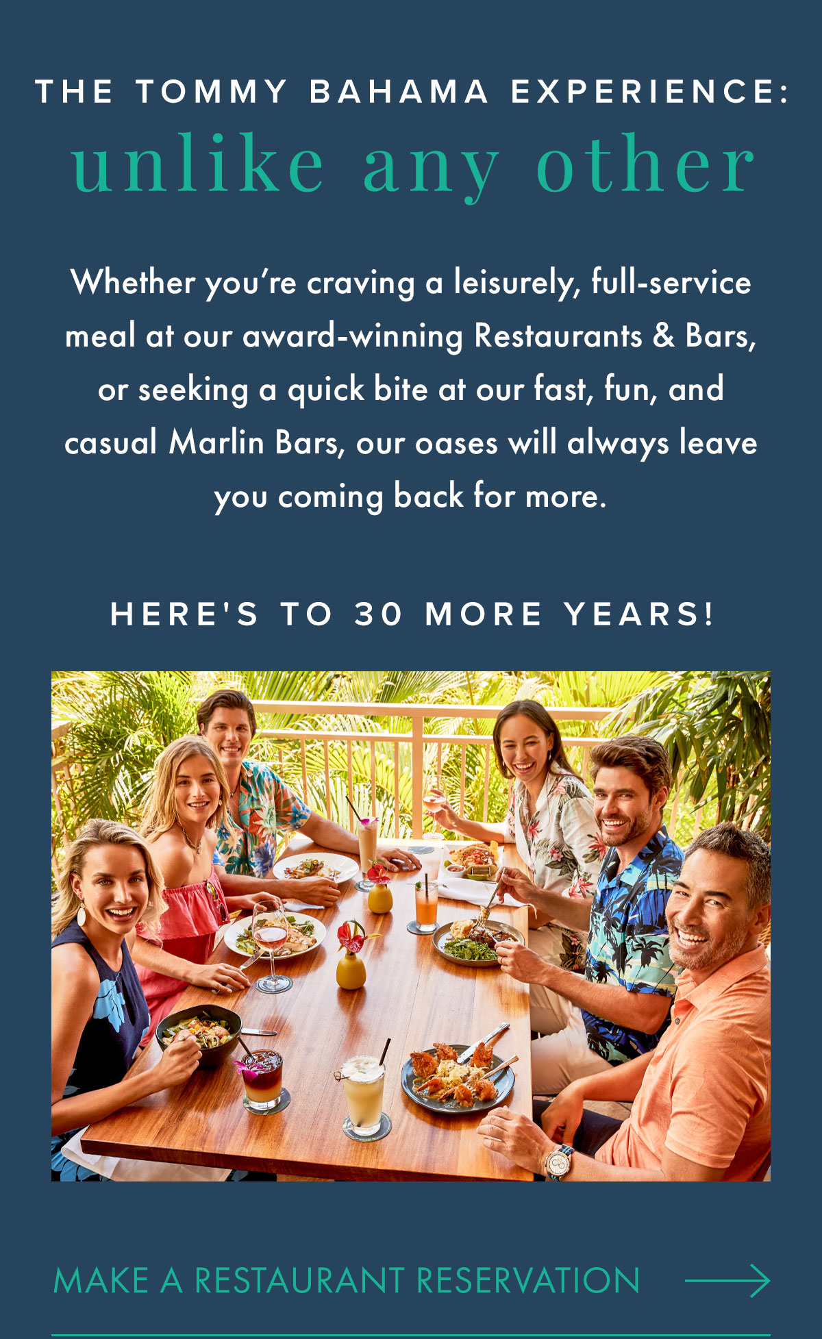 The Art of Island Living Starts With... Tommy Bahama