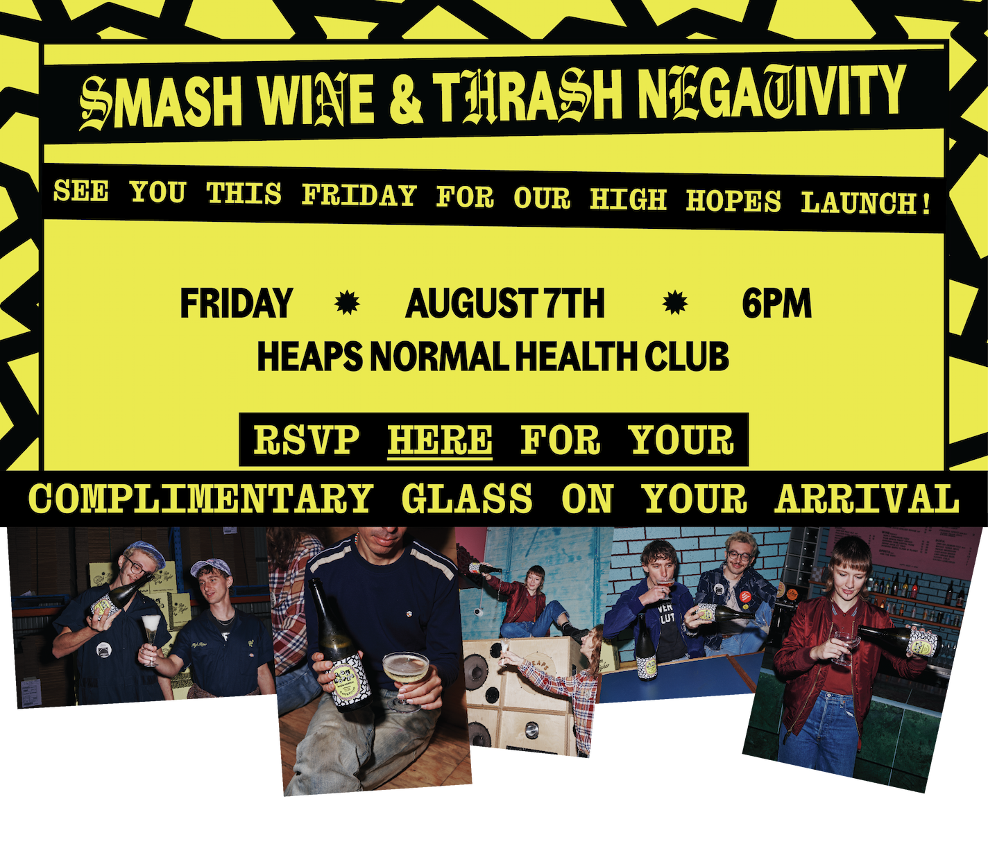 RSVP AND AIM HIGHER!