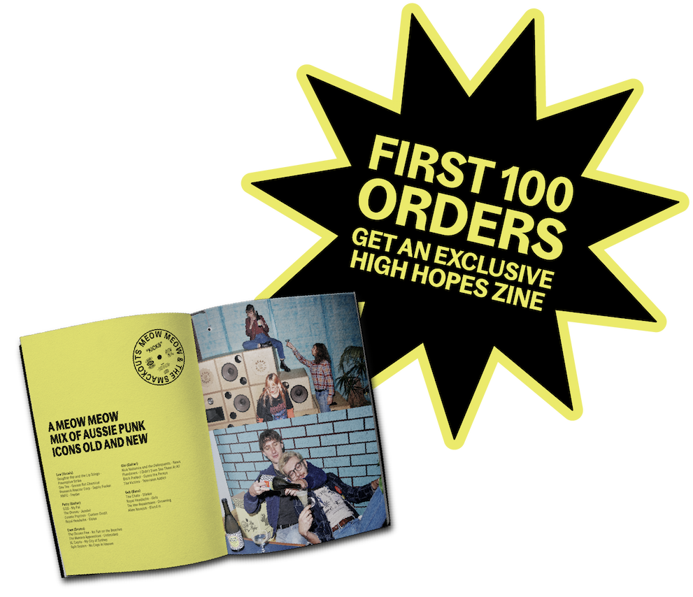 FIRST 100 ORDERS GET A ZINE!