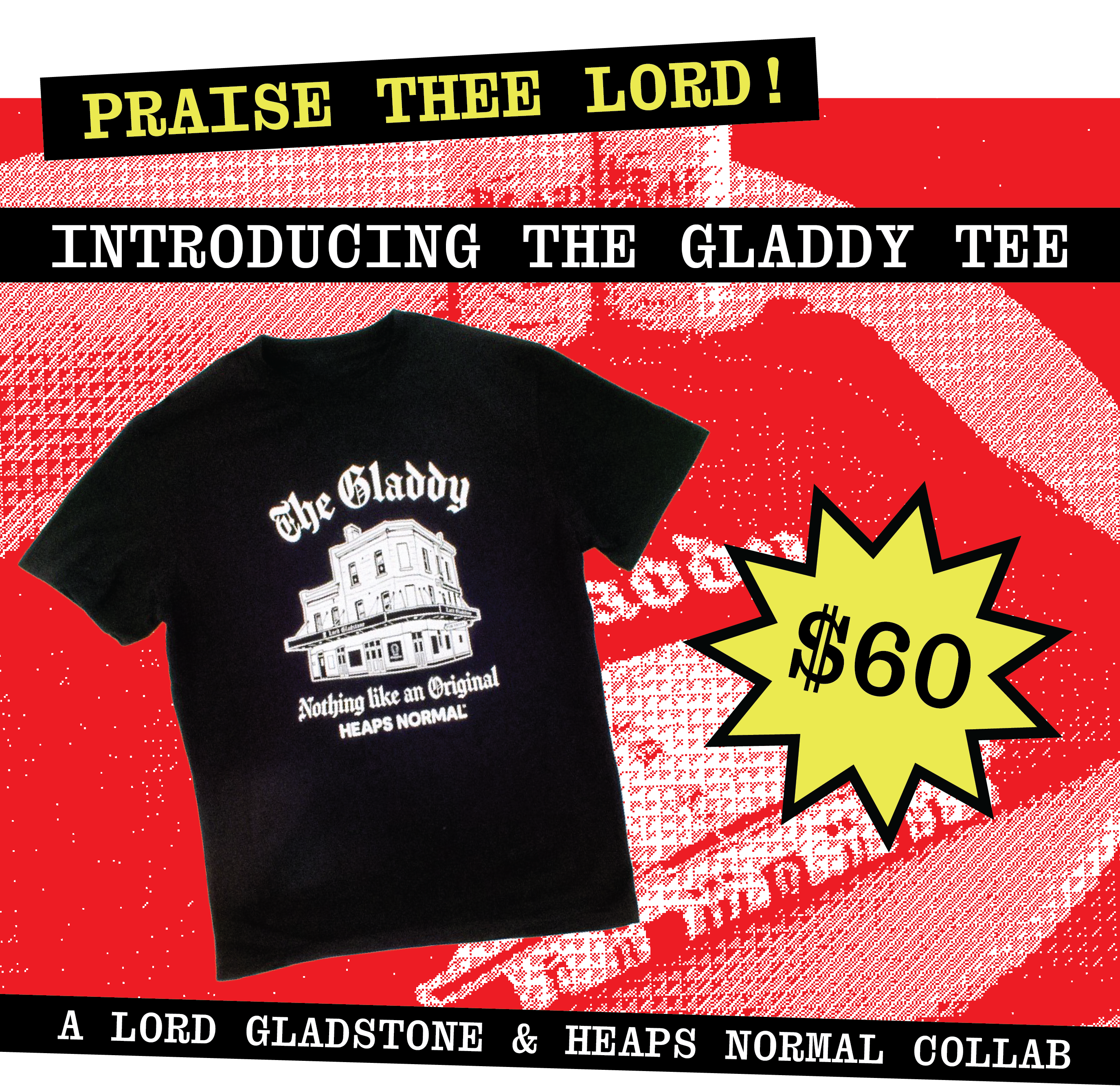 INTRODUCING THE GLADDY TEE!
