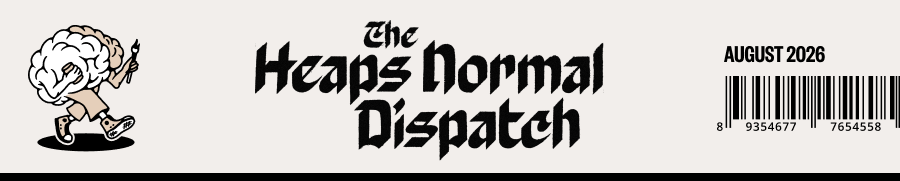 HERE'S YOUR MONTHLY DISPATCH! 